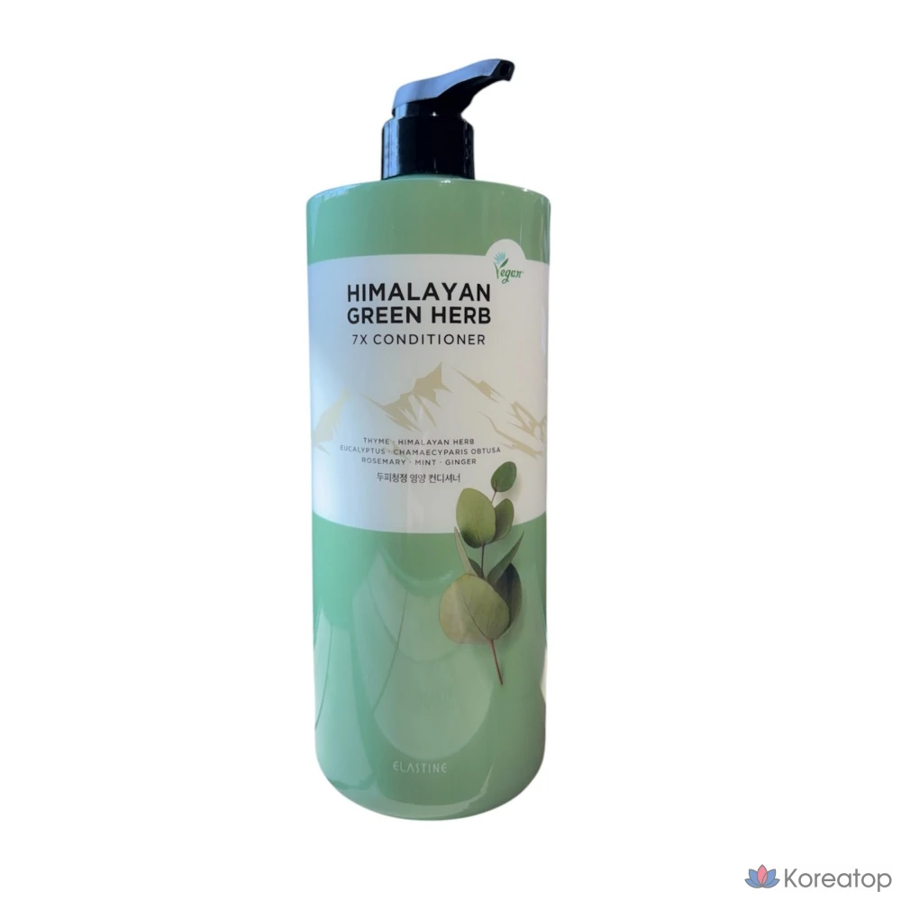 Увлажняющий кондиционер Elastine Himalaya Green Herb 7X, 1980 мл, 1 шт., 1,98 л