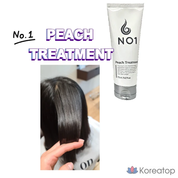 Кондиционер для волос Amos Number One Peach Hair Treatment, 150 мл, 1 шт.