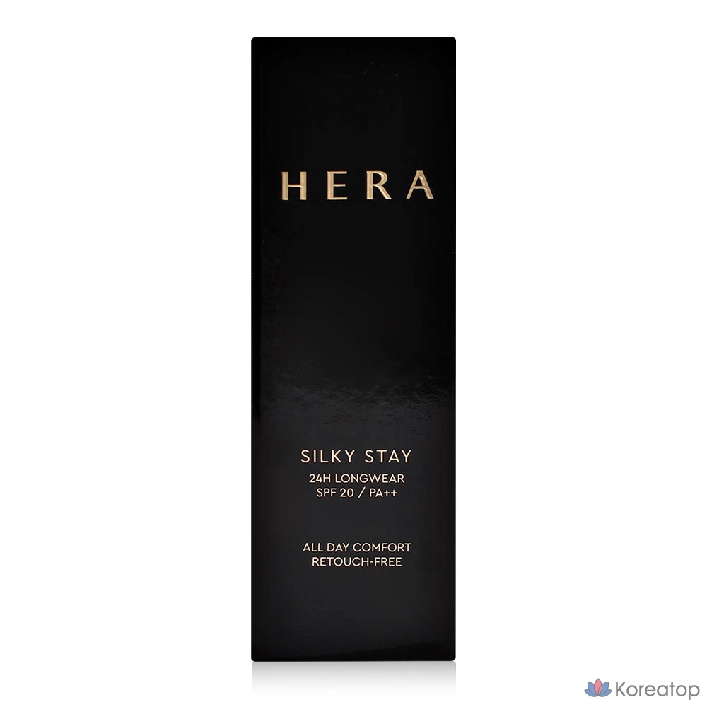 Тональный крем Hera Silky Stay Foundation, оттенок 21N1 Vanilla, 1 шт.