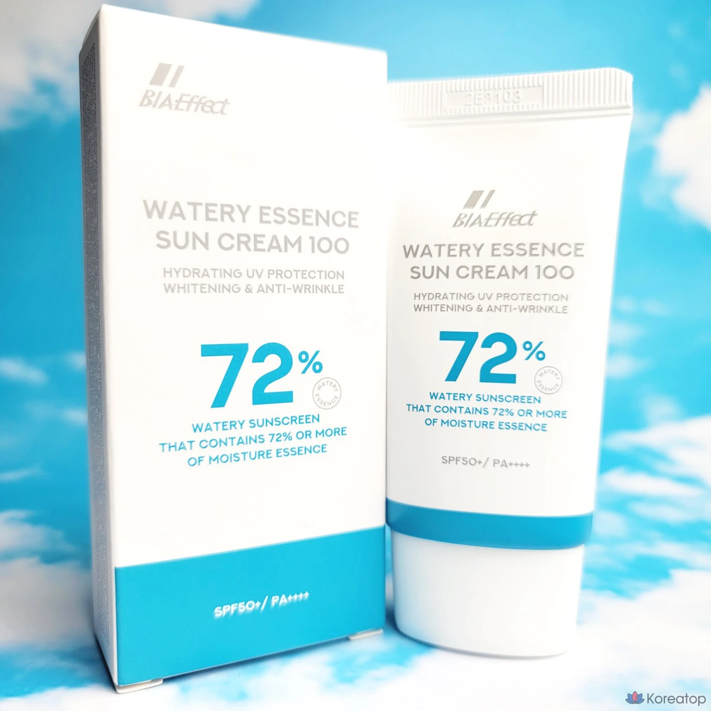 Солнцезащитный крем BIA EFFECT Moisture Essence Sun Cream 100, 30 мл, 1 шт.