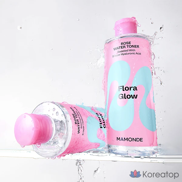 Тонер Mamonde Flora Glow Rose Water Toner, 300 мл, 1 шт.
