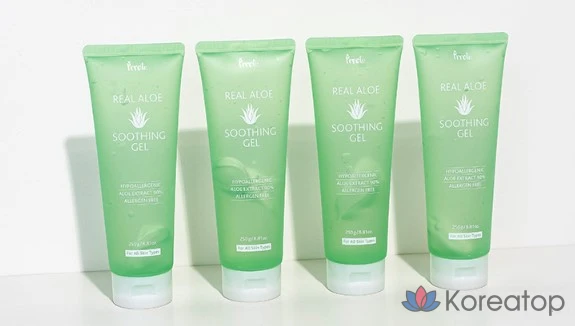 Успокаивающий гель с алоэ вера Prreti Real, 1 шт., 250 г