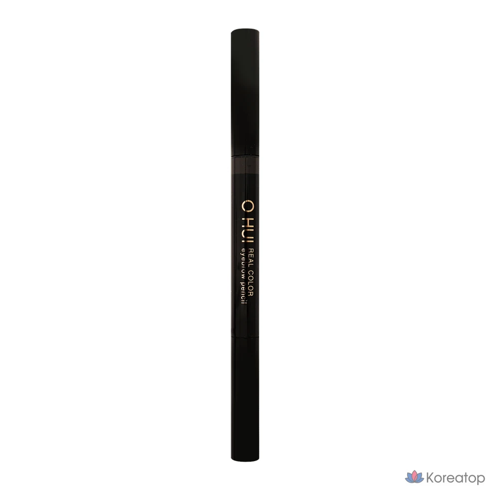 Карандаш для бровей Ohui Real Color Eyebrow Auto Pencil № 01, натуральный коричневый, 1 шт., фото 3