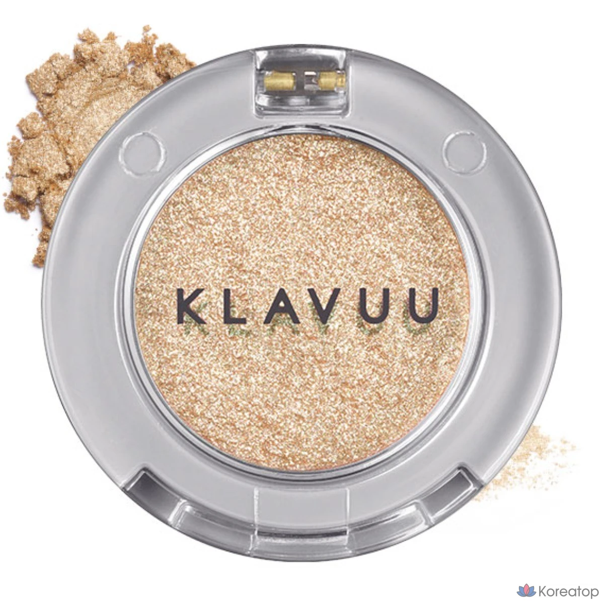 Тени для век Klavuu Urban Pearlsation Sparkle, 1,4 г, цвет «Кристальное золото», 1 шт.
