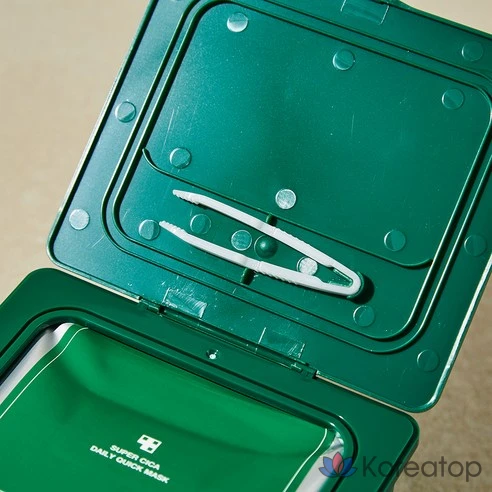 Ежедневная быстрая маска Medicube Super Cica, 30 шт., 1 упаковка