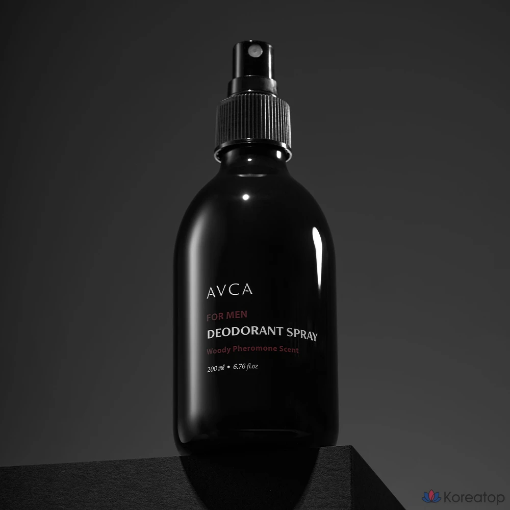 Дезодорант-спрей AVCA для мужчин с ароматом древесных феромонов, 200 мл, 1 шт.