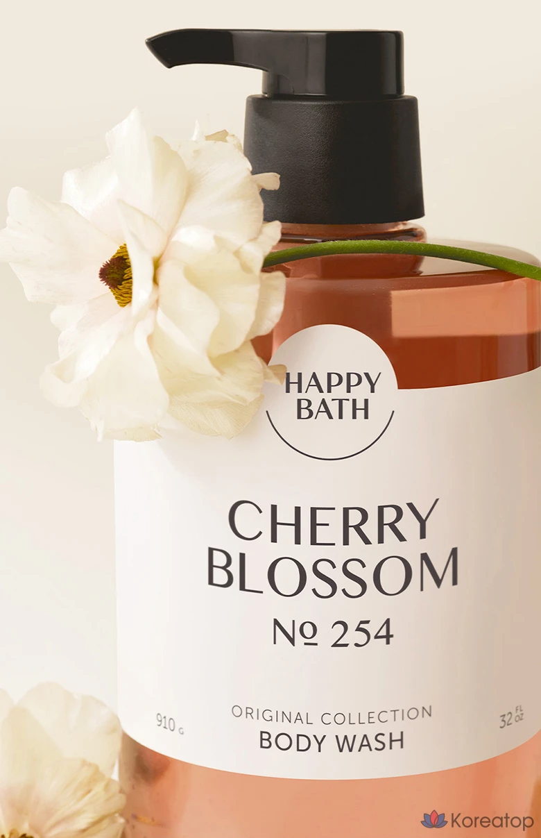 Гель для душа Happy Bath Original Collection с ароматом вишневого цвета, 910 г, 1 шт.