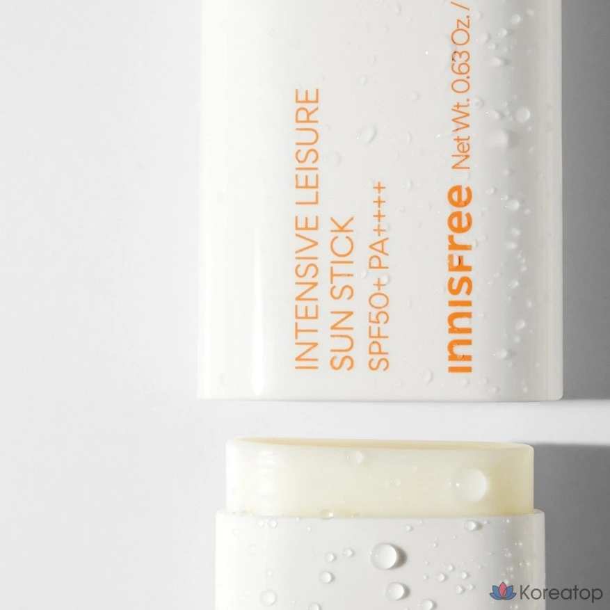 Солнцезащитный стик Innisfree Intensive Leisure Sunscreen Stick SPF50+ PA++++, 18 г, 1 шт.
