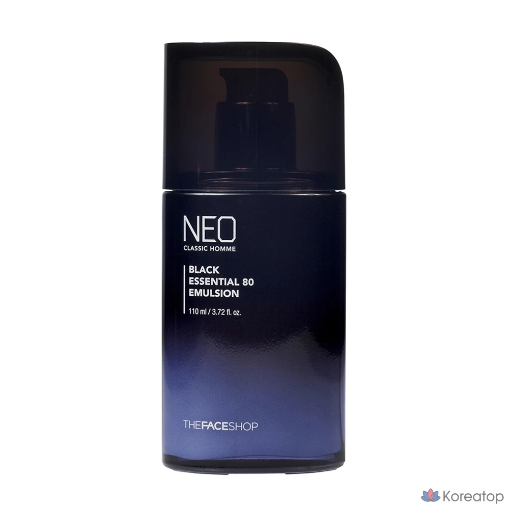 The Face Shop Neo Classic Homme Black Essential 80 Emulsion, 110 мл, 1 шт.