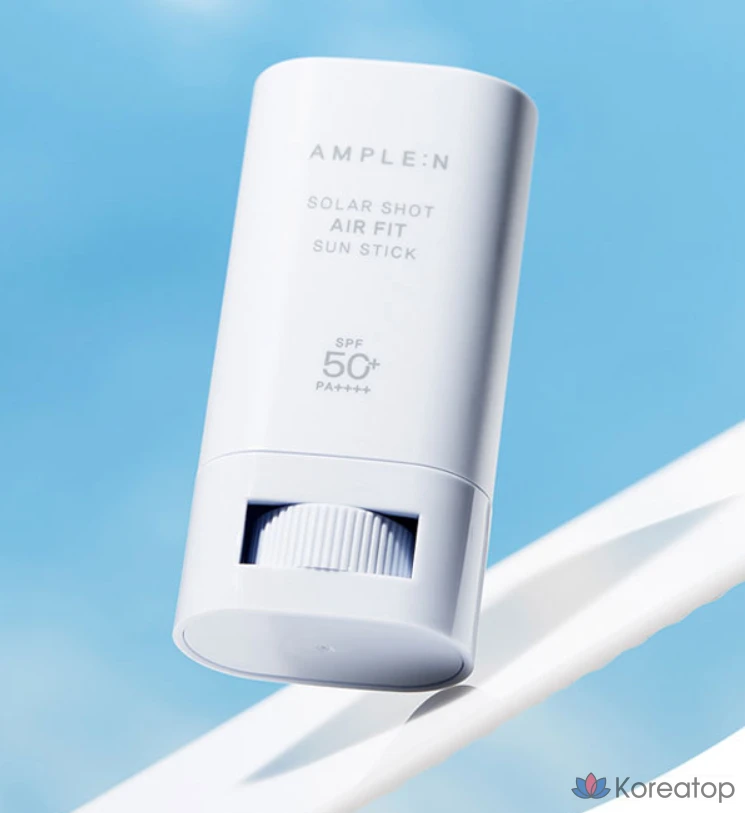 Солнцезащитный стик AMPLE:N Solar Shot Air Fit SPF50+ PA++++, 20 г, 1 шт.