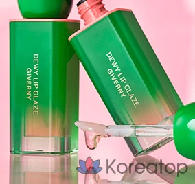 Бальзам для губ Giverny Dewy Lip Glaze, оттенок 00 Duo Plumper, 4.3 г, 1 шт., фото 3