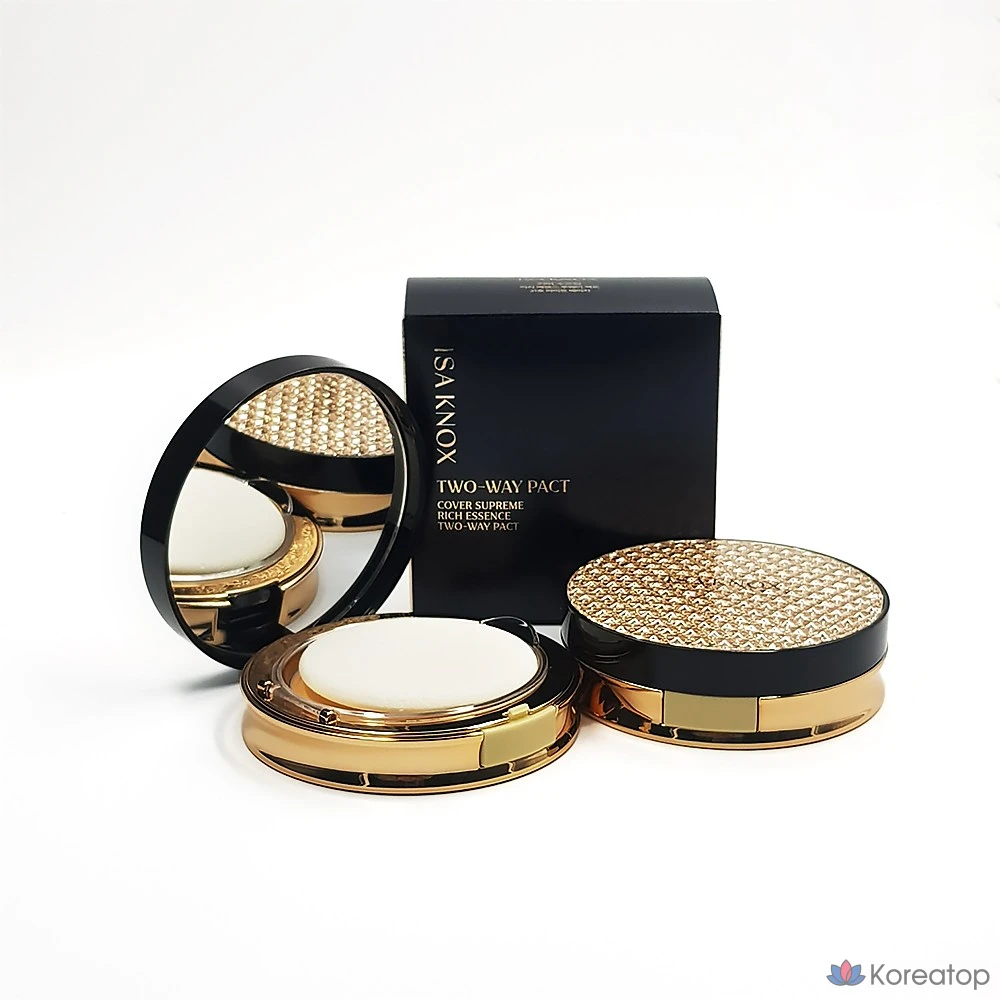 Isa Knox Cover Supreme Rich Essence Two-Way Pact No. 21 Light Beige, 1 шт.