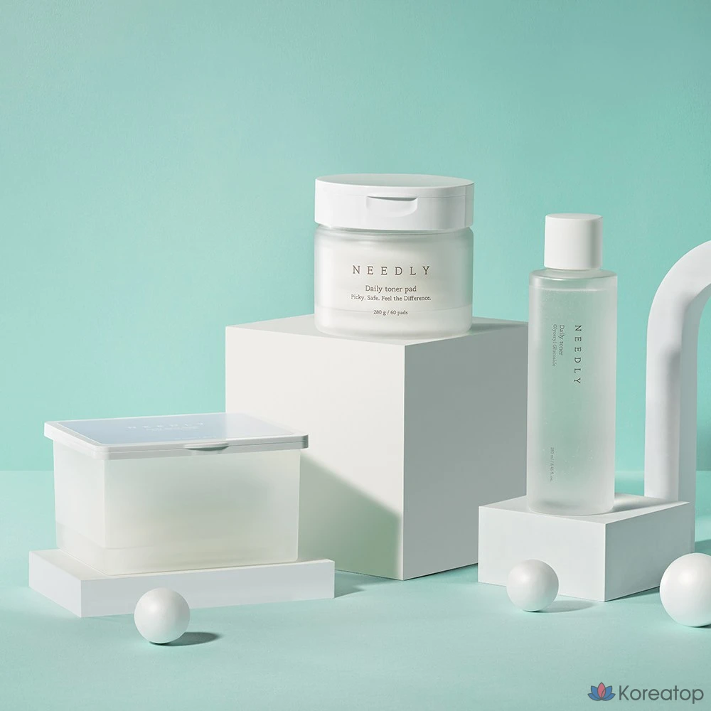 Тонизирующая подушечка-маска для лица Needly Daily Toner Hydration Skin Mask Pack, унисекс, для всех типов кожи, 1 упаковка, 30 листов.