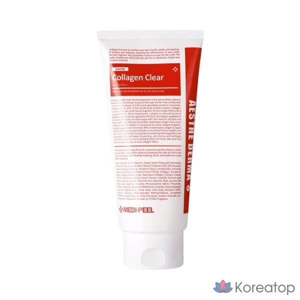 Очищающая пенка для лица Medi-Peel Red Lacto Collagen Clear Foam Cleanser 2.0, 300 мл, 1 шт.
