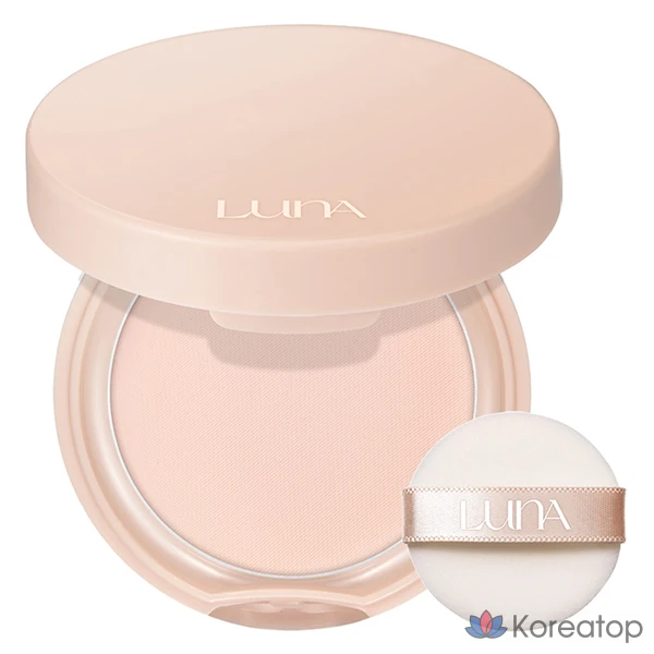 Пудра-фиксатор Luna Fixer Powder Pact, 8 г, нейтральный бежевый, 1 шт.
