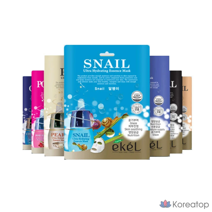 Тканевая маска для лица Ekel Placenta Mask, 100 шт., фото 3