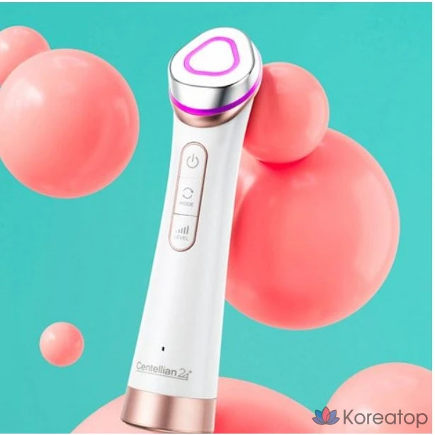 Массажер для кожи Centellian24 Madeca Prime Tangle Shot, DTP702035, режим эластичности, разные цвета (кремовый + коралловый)