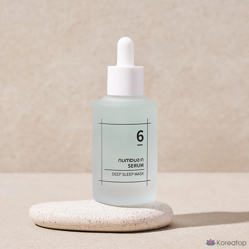 Тканевая маска для лица Numbuzin No.6 Deep Sleep Mask Pack Serum, 50 мл, 5 шт., фото 3