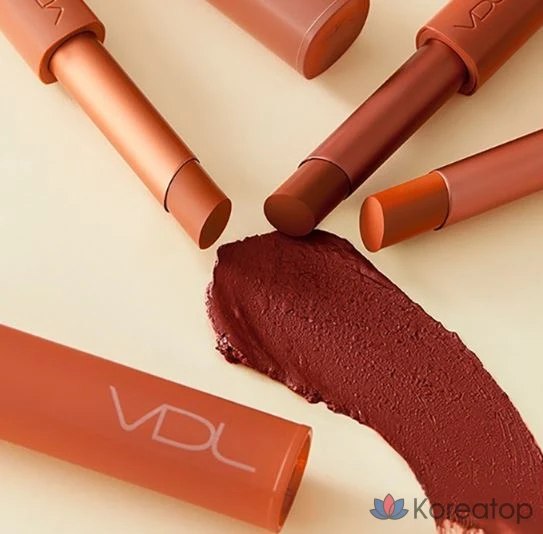 Помада-тинт VDL Lipstain Comfort Sleep Lipstick, оттенок 13 Cafe Romano, 2,5 г, 1 шт.