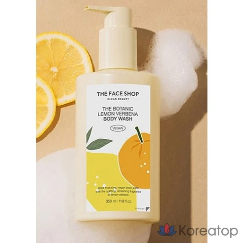 Гель для душа с ароматом лимонной вербены The Face Shop The Botanic