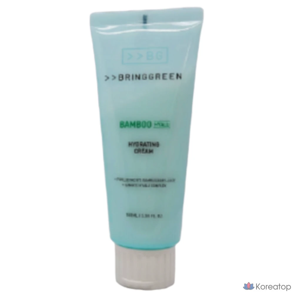 Увлажняющий крем Bring Green Bamboo с гиалуроновой кислотой, 100 мл, 1 шт., 75 мл