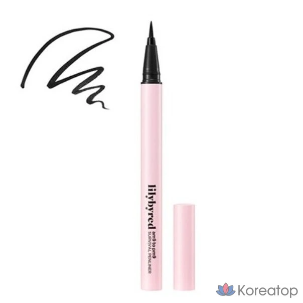Подводка для глаз Lilybyred 9to9 Survival Pen Liner, оттенок 01 MATTE BLACK, 0.6 г, 1 шт.