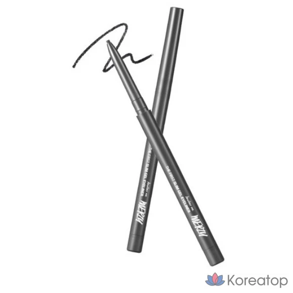 Гелевая подводка для глаз MERZY the First Slim Gel Eyeliner, 0,05 г, цвет Black Spinel, 1 шт.