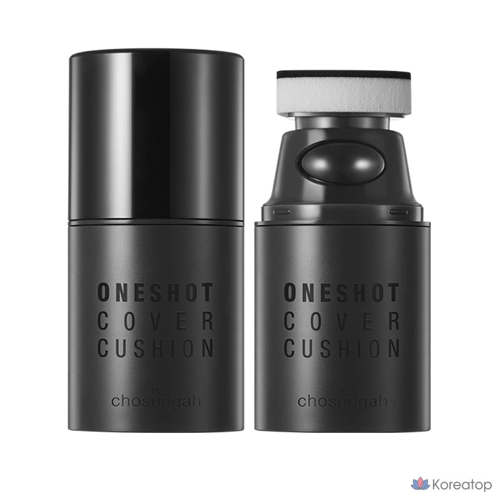 Сменный блок тонального крема CHOSUNGAH TM One Shot Cover Cushion Foundation SPF50+ PA++++, светло-бежевый, 30 мл, 1 шт., фото 2