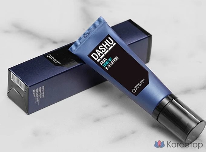Набор: BB-лосьон DASHU Men's Aqua Tone-Up 40 мл и пенка для умывания DASHU Men's Aqua Deep Sea Water 30 мл.