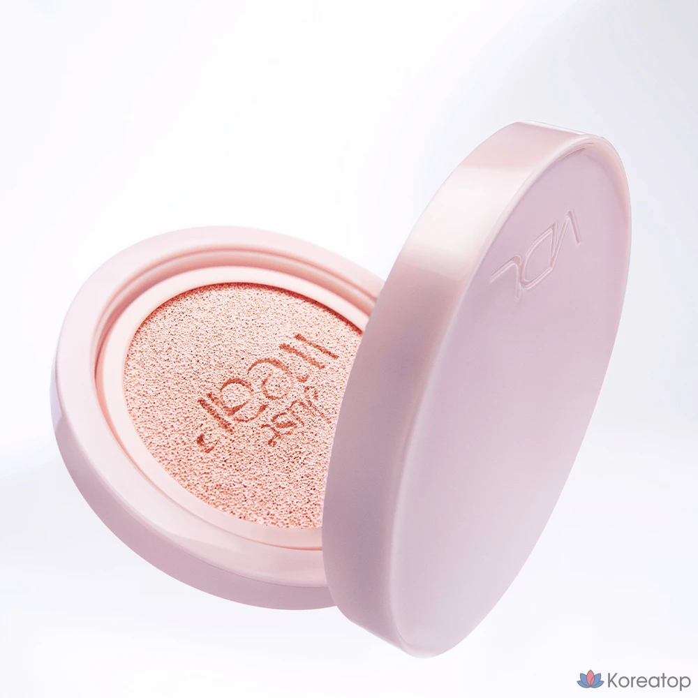 Тональный крем-кушон VDL Tone Stain Color Correcting Cushion SPF50+ PA+++, цвет розовый кварц, 13 г, 1 шт.