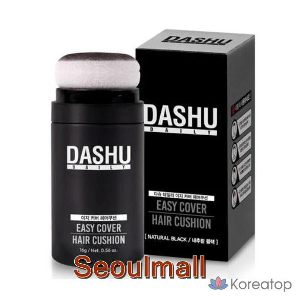 Dashu Daily Anti-Hair Loss Hair Cushion Black 16g, No. 1 Natural Black, 1 шт.