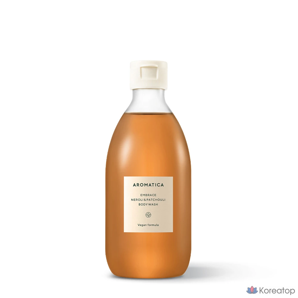 Гель для душа Aromatica Embrace с нероли и пачули, 300 мл, 1 шт.