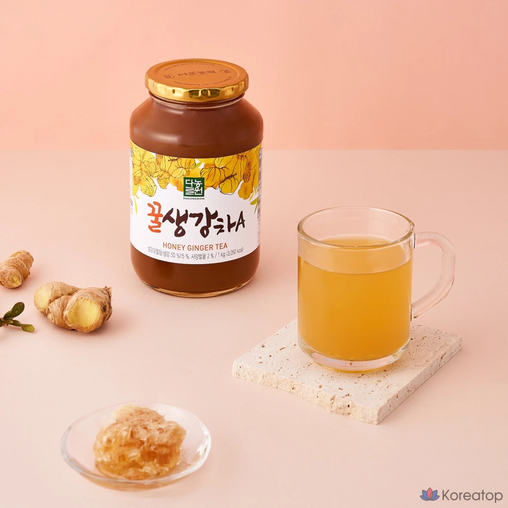 Чай Danongwon Honey Ginger Tea A, 1 кг, 1 шт.