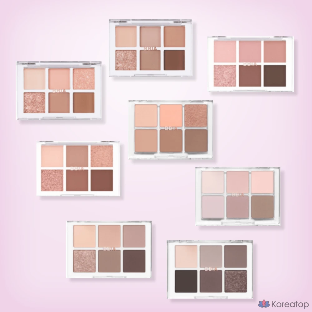 Палетка теней для век BBIA Ready to Wear, холодный серый цвет, 1 шт., фото 2