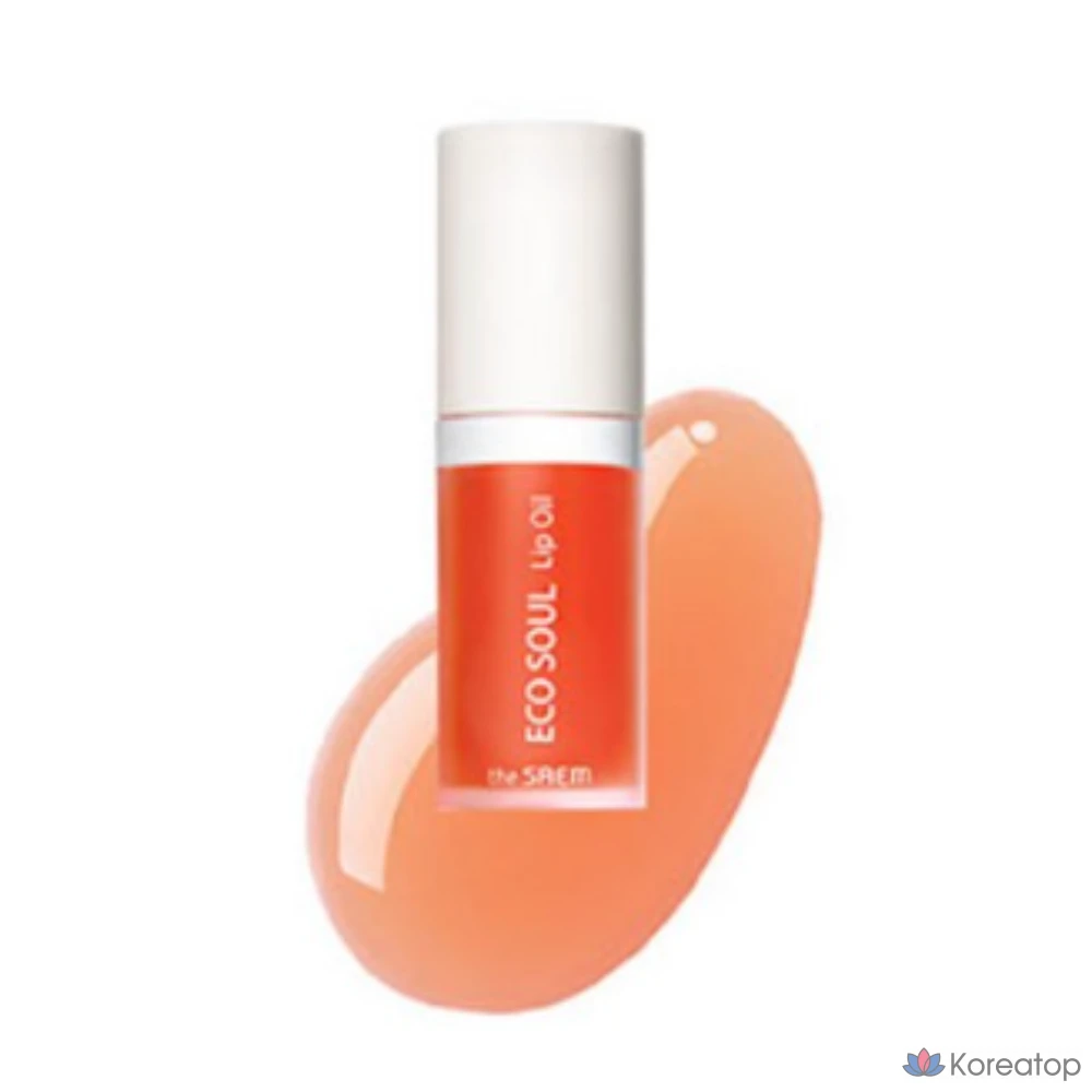 Масло для губ The Saem Eco Soul, № 3 Грейпфрут, 6 мл, 1 шт.