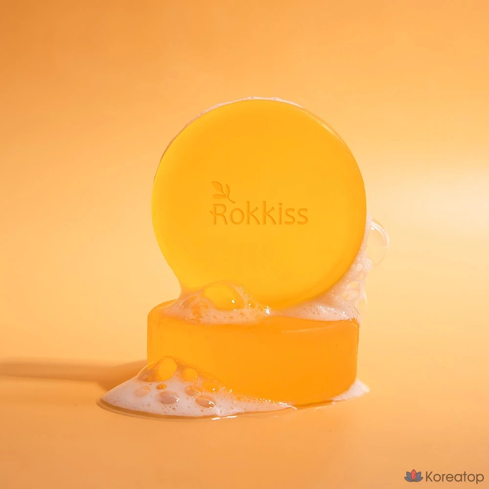 Мыло Rokkiss с добавлением серы и кожного сала, 100 г, 1 упаковка.
