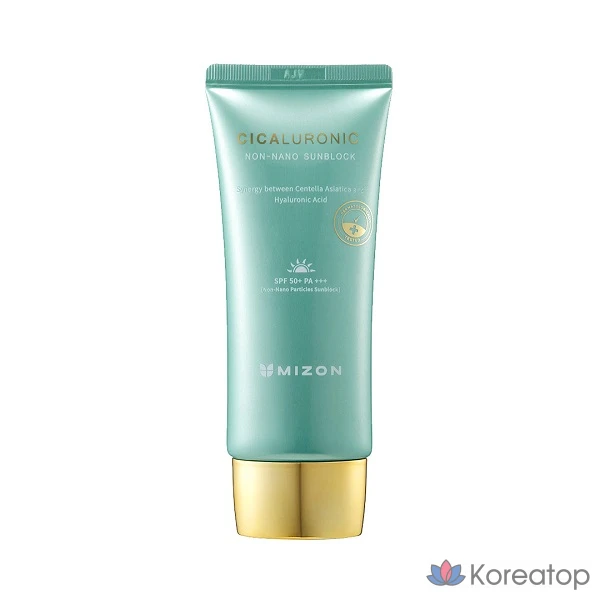 Солнцезащитный крем Mizon с цикалулоновой кислотой, не содержащий наночастиц, SPF50+ PA+++, 50 мл, 1 шт.