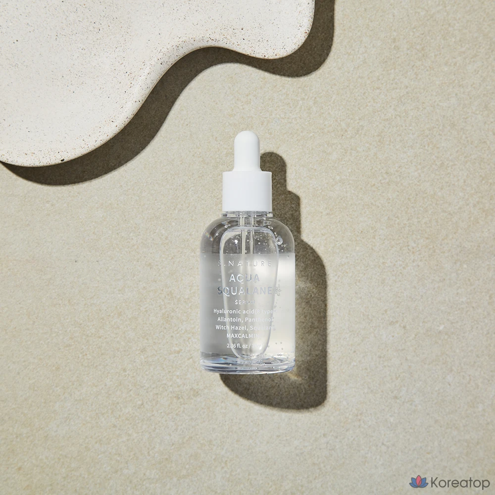 Сыворотка S.NATURE Aqua Squalane Serum, 70 мл, 1 шт., фото 3