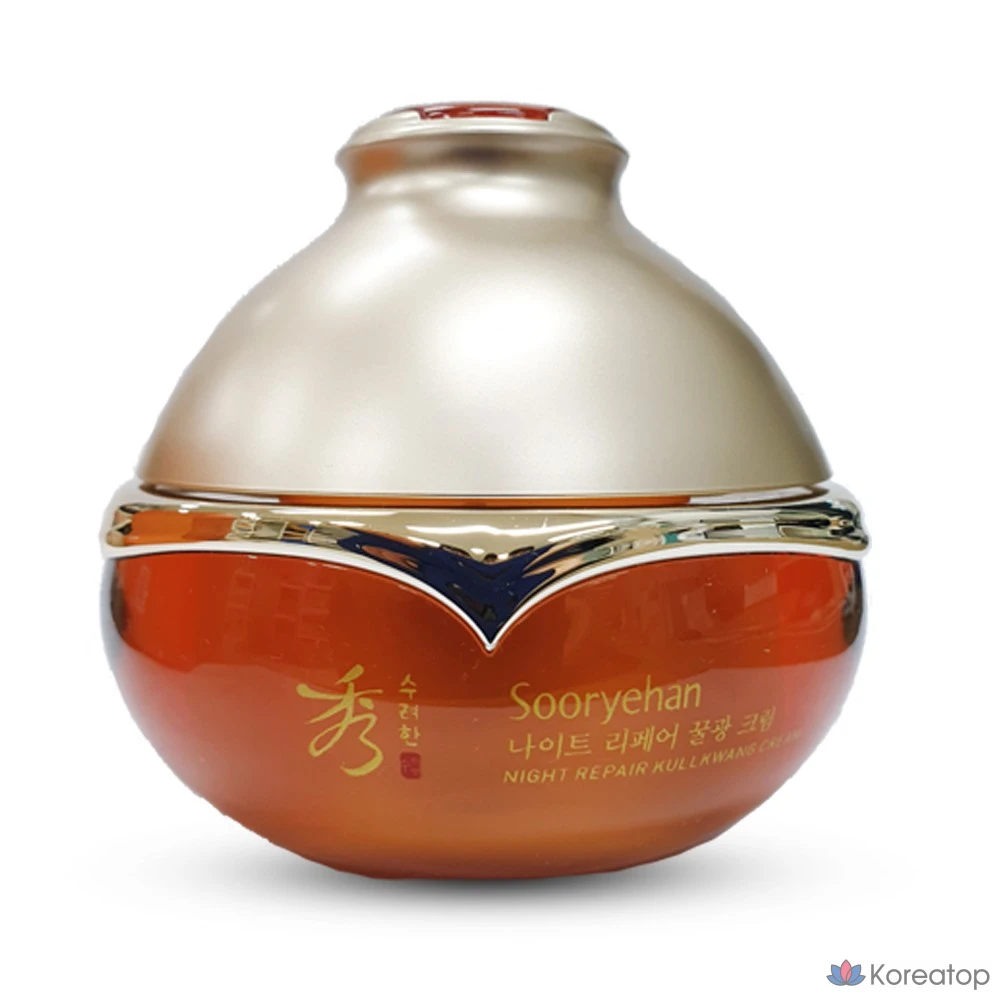 Ночной восстанавливающий крем Sooryehan Night Repair Honey Glow Cream, 25 мл, 1 шт.