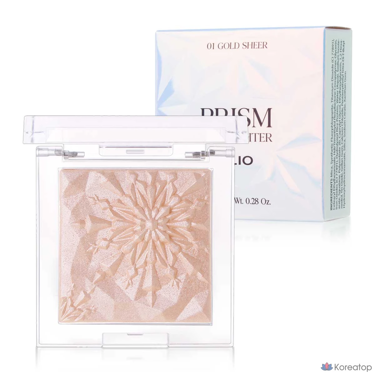 Хайлайтер Clio Prism, 01 Gold Sheer, 1 шт.