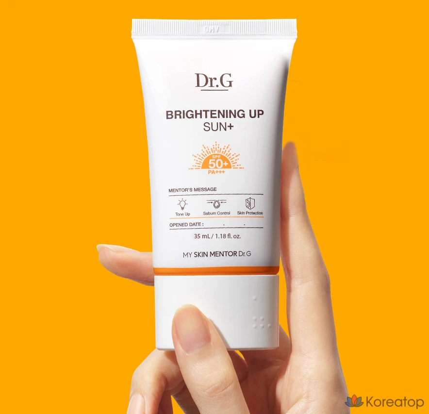 Солнцезащитный крем Dr. G Brightening Up Sun Plus SPF50+ PA+++, 35 мл, 1 шт.