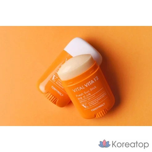 Солнцезащитный стик Tony Moly Vital Vita 12 Fresh Sun Stick SPF50+ PA++++, 22 г