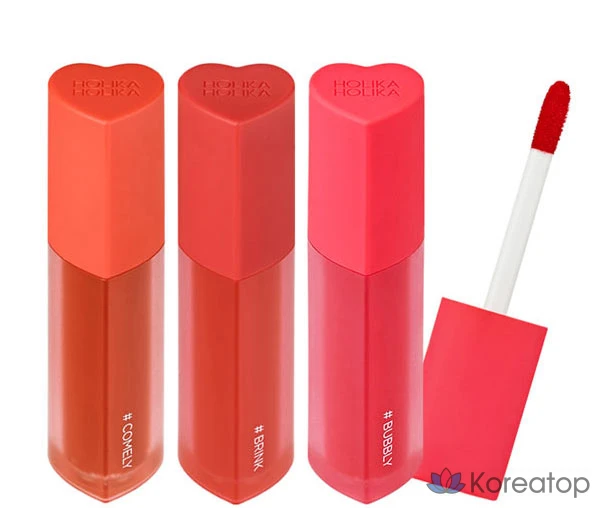 Тинт для губ Holika Holika Heart Crush Glow Lip Tint Air, оттенок 02 Wig, 3 г, 1 шт.
