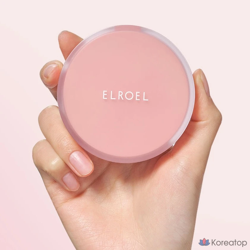 Кушон ELROEL Strawberry Milk Tone-up Big Sun Cushion SPF50 PA++++, 25 г, 1 шт.