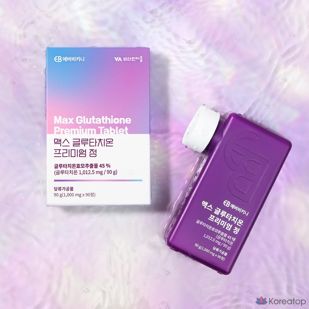 Витамины EverBikini Max Glutathione Premium, 90 шт.