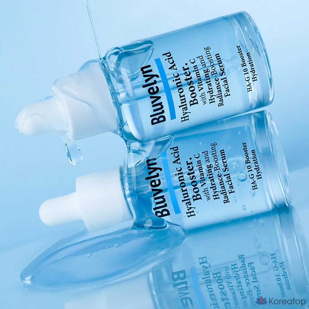 Blueblin 10 видов гиалуроновой кислоты, высококонцентрированная сыворотка-бустер 100 000 ppm, ампула, 1 шт., 50 мл