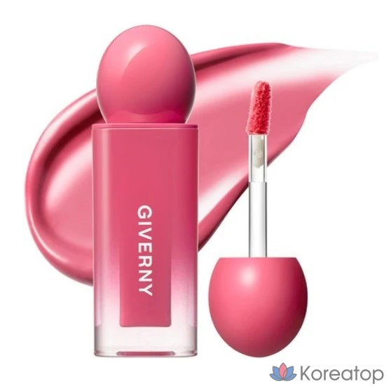 Тинт для губ Giverny Dewy Lip Glaze Tint, оттенок 08 Mauve Mully, 4.3 г, 1 шт.