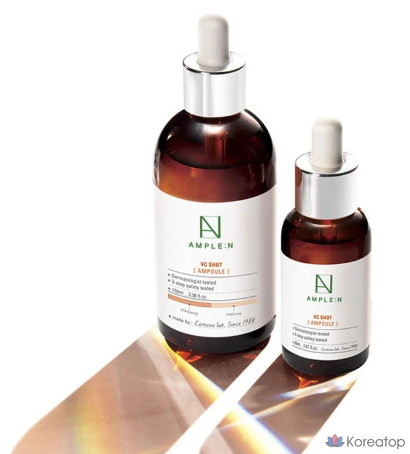 Витаминная ампула AMPLE:N VC Shot, 100 мл, 1 шт., фото 3