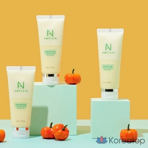Пилинг-гель с энзимами тыквы Koreana Ampoule &amp; Purifying Shot