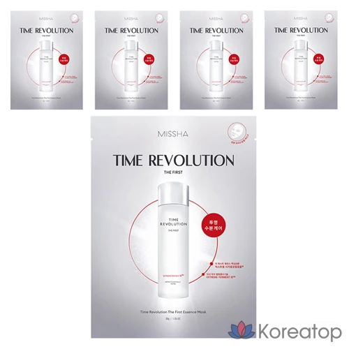 Маска-эссенция Missha Time Revolution The First Essence Mask Pack, 30 г, 1 упаковка, 5 штук
